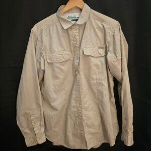 ExOfficio Buzz Off Insect Shield Women's Size M Green Vented Outdoors Hiking